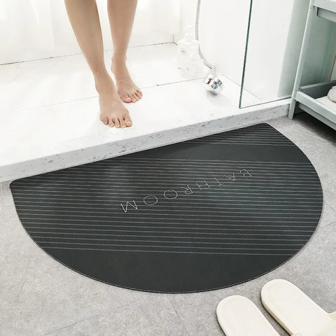 Tapis de salle de bain à séchage rapide