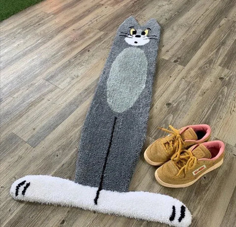 Tapis de dessins animés Décoration de la salle de bains